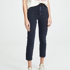 Agolde Riley High Rise Slim Crop NWT